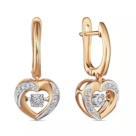 Серьги c бриллиантами