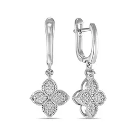 Серьги c бриллиантами