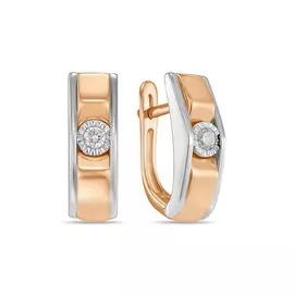 Серьги c бриллиантами