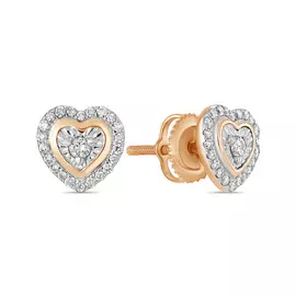 Серьги c бриллиантами