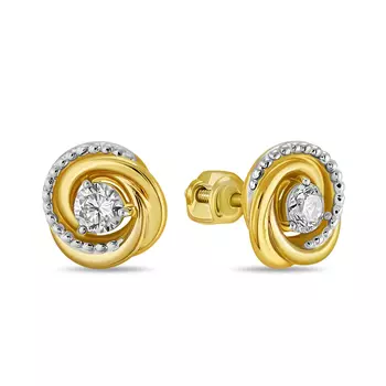 Серьги c бриллиантами