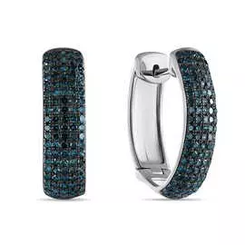 Серьги c бриллиантами