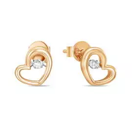 Серьги c бриллиантами