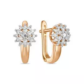 Серьги c бриллиантами