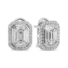 Серьги c бриллиантами