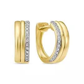 Серьги c бриллиантами