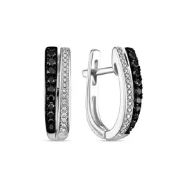 Серьги c бриллиантами