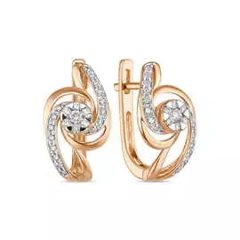 Серьги c бриллиантами