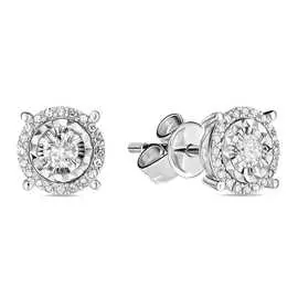 Серьги c бриллиантами