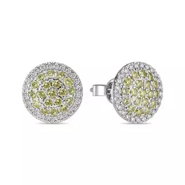 Серьги c бриллиантами