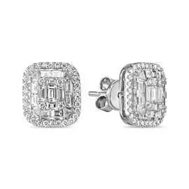 Серьги c бриллиантами