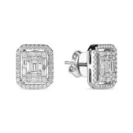 Серьги c бриллиантами