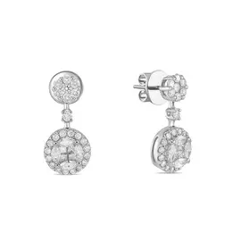 Серьги c бриллиантами