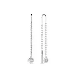 Серьги c бриллиантами