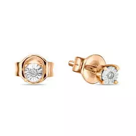 Серьги c бриллиантами