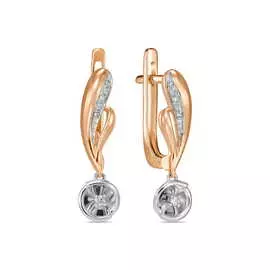 Серьги c бриллиантами