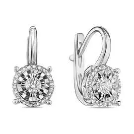 Серьги c бриллиантами