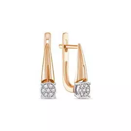 Серьги c бриллиантами