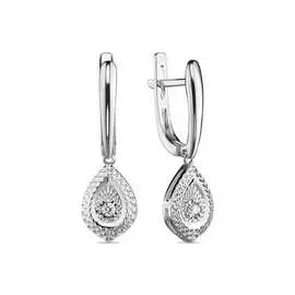 Серьги c бриллиантами