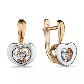 Серьги c бриллиантами