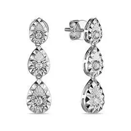 Серьги c бриллиантами