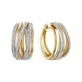 Серьги c бриллиантами