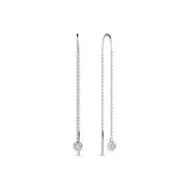 Серьги c бриллиантами