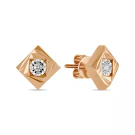 Серьги c бриллиантами