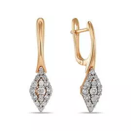 Серьги c бриллиантами