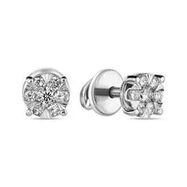 Серьги c бриллиантами