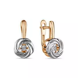 Серьги c бриллиантами