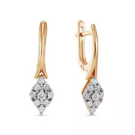 Серьги c бриллиантами