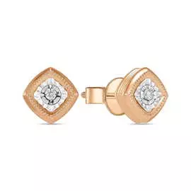 Серьги c бриллиантами