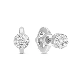 Серьги c фианитами