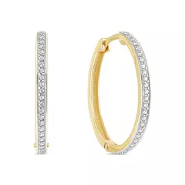 Серьги c фианитами