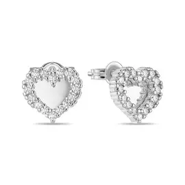 Серьги c фианитами