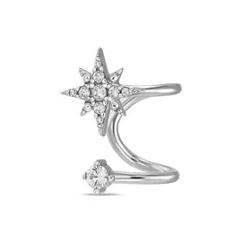 Серьги c фианитами