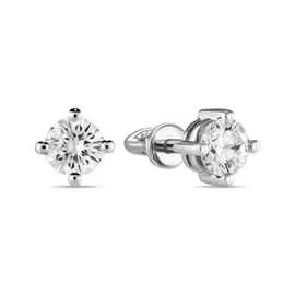 Серьги c фианитами