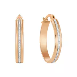 Серьги c пластиком