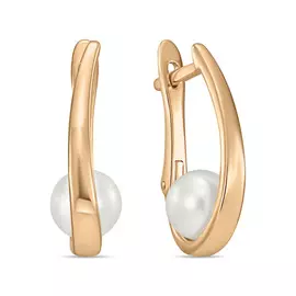 Серьги c жемчугом