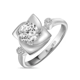 Серебряное Кольцо c фианитами