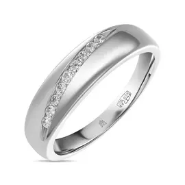 Серебряное кольцо c фианитами