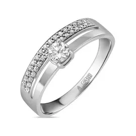 Серебряное Кольцо c фианитами