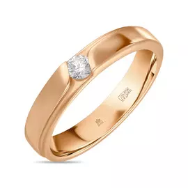 Серебряное кольцо c фианитом