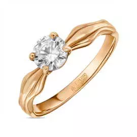 Серебряное кольцо c фианитом