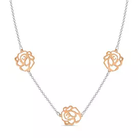 Серебряное колье