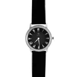 Серебряные часы c фианитами