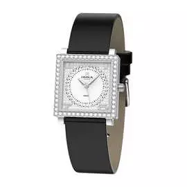 Серебряные часы c фианитами