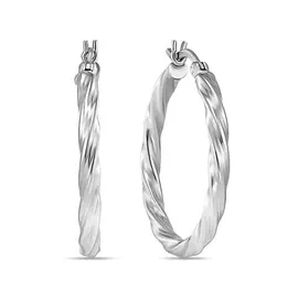 Серебряные серьги