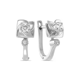 Серебряные серьги